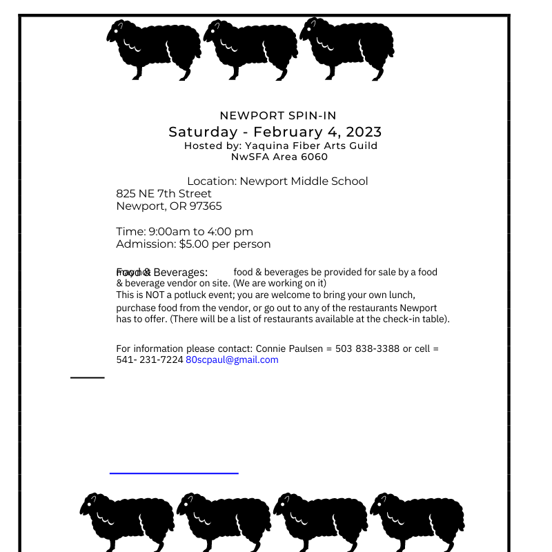 First Event of the Year!