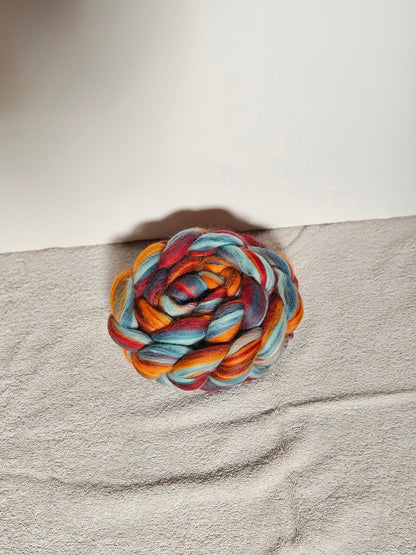 "ICE & FIRE" Merino Roving Combed Top 4 oz